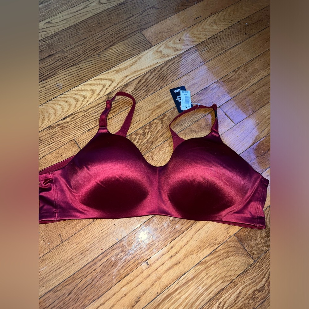 Torrid Curve 360 Back Smoothing Lightly Lined Everyday Bra in Red Size 40B NEW - Picture 2 of 6